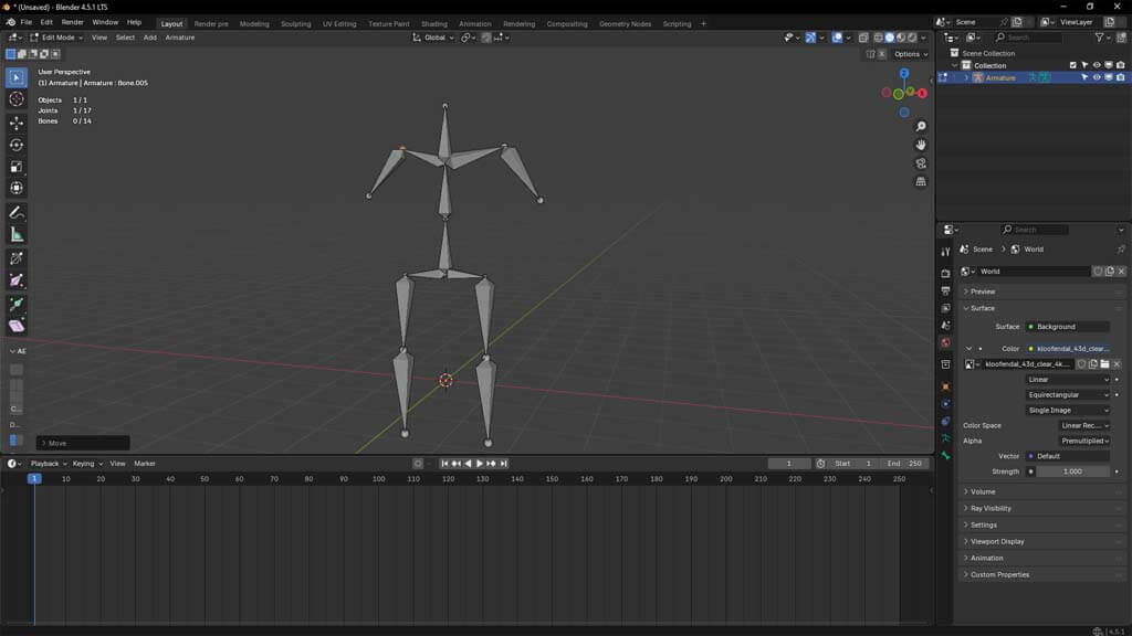 rig in blender